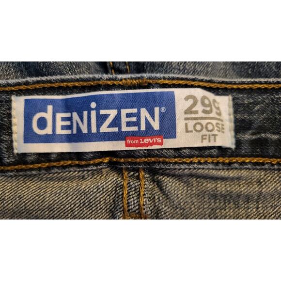 DENIZEN from Levi's Men's Loose Relaxed Fit Blue Denim Jeans Size 38x33 (Actual) - Picture 2 of 15